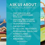 Beachfront Luxury With Staff, Villa Tranquilidad
