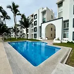 Bonito Departamento A Pie De Playa En Manzanillo