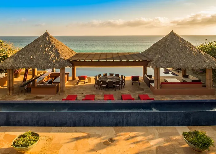 Beachfront Luxury With Staff, Villa Tranquilidad
