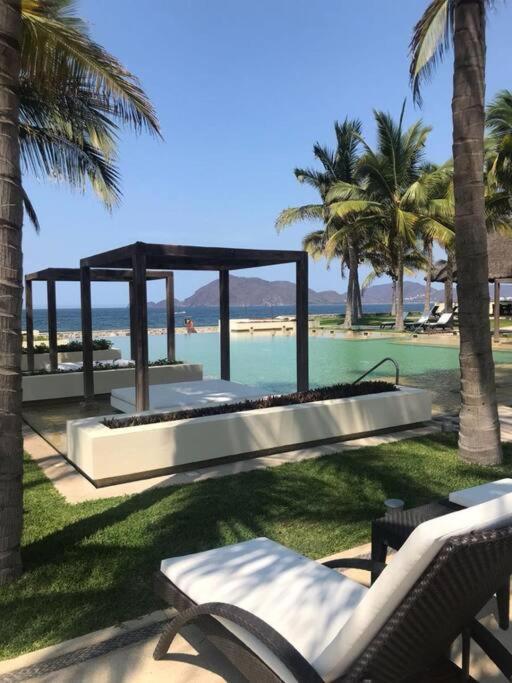 Hermoso Departamento De Lujo En A Pie De Playa En Ponto Horizonte Manzanillo. Hasta 8 Personas, De Lo Mejor De Manzanillo. Hermosa Vista Al Mar *