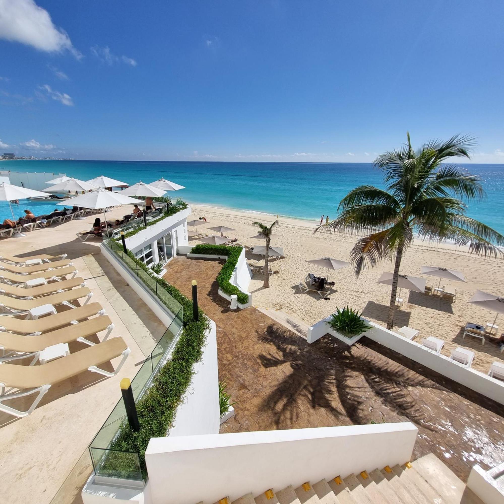 Estudio A Pie Playa, Increibles Vistas, Alberca, Gym, Jacuzzi, 3502 * Cancun