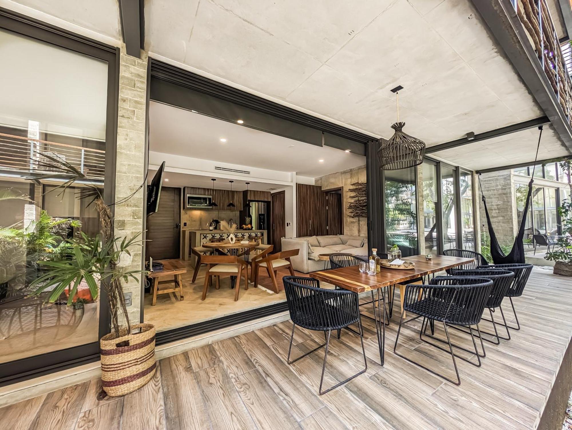 2-br Tropical Retreat With Sauna, Gym And Pool Apartment Tulum