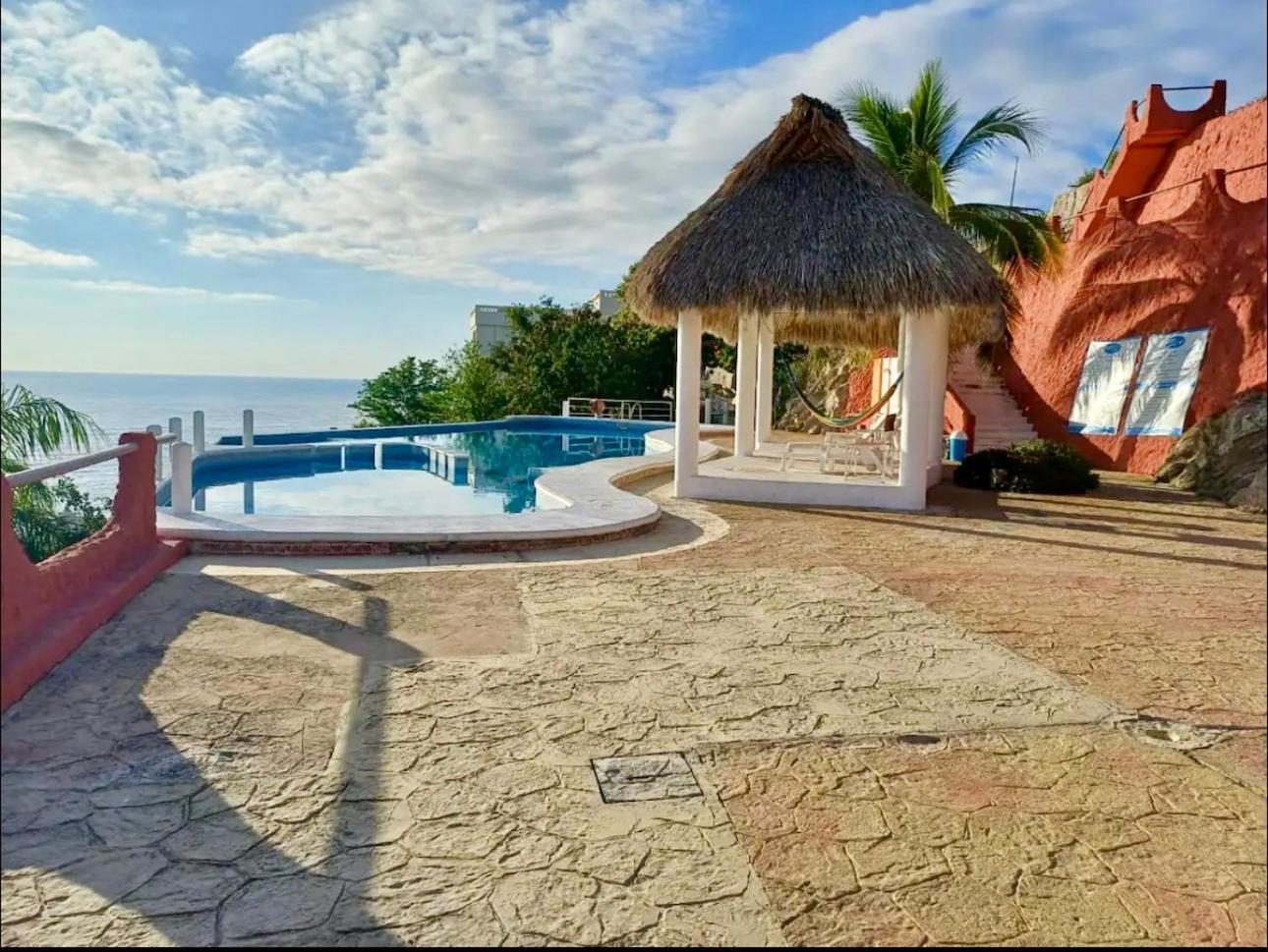 Exclusivo Bungalow Con Playa Semi-Privada, Alberca Vista Infinita Al Oceano Pacifico, Playa Zipolite-Mazunte, 8 Hermosas Playas Cercanas, Vive Experiencias Inolvidables En Este Paraiso En Las Costas De Oaxaca, Nomadas Digitales Starlink Wifi 203 Mbps Villa Puerto Angel