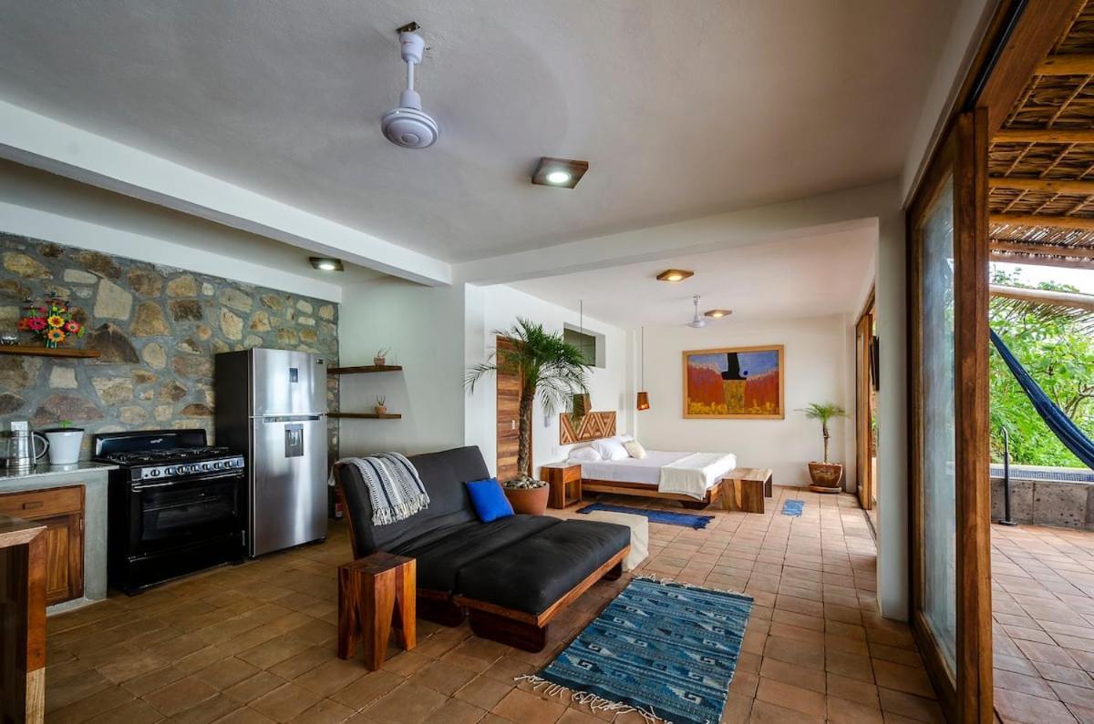 Lazuli Cielo - Beachfront Loft San Agustinillo