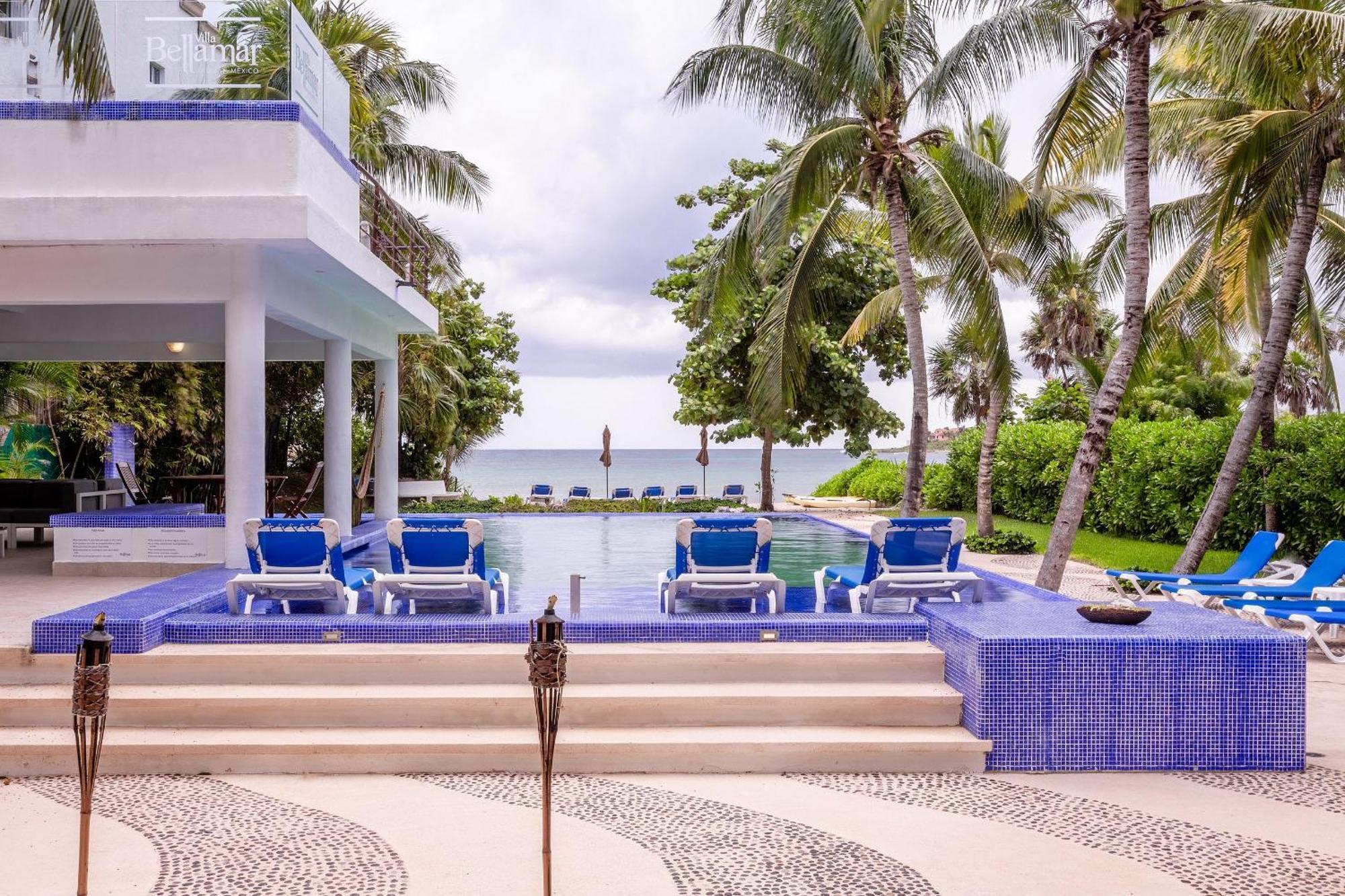 Resort 13bdr Bellamar - Private Chef - Beachfront - Weddings-business Retreats-golf-family Akumal