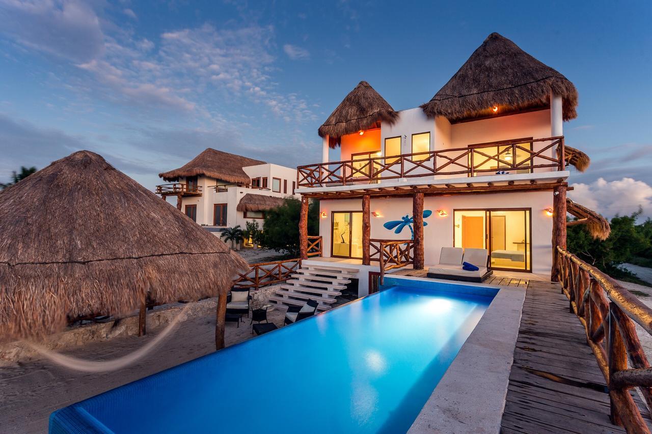 Casa Libelula Beach Front Holiday home Isla Holbox