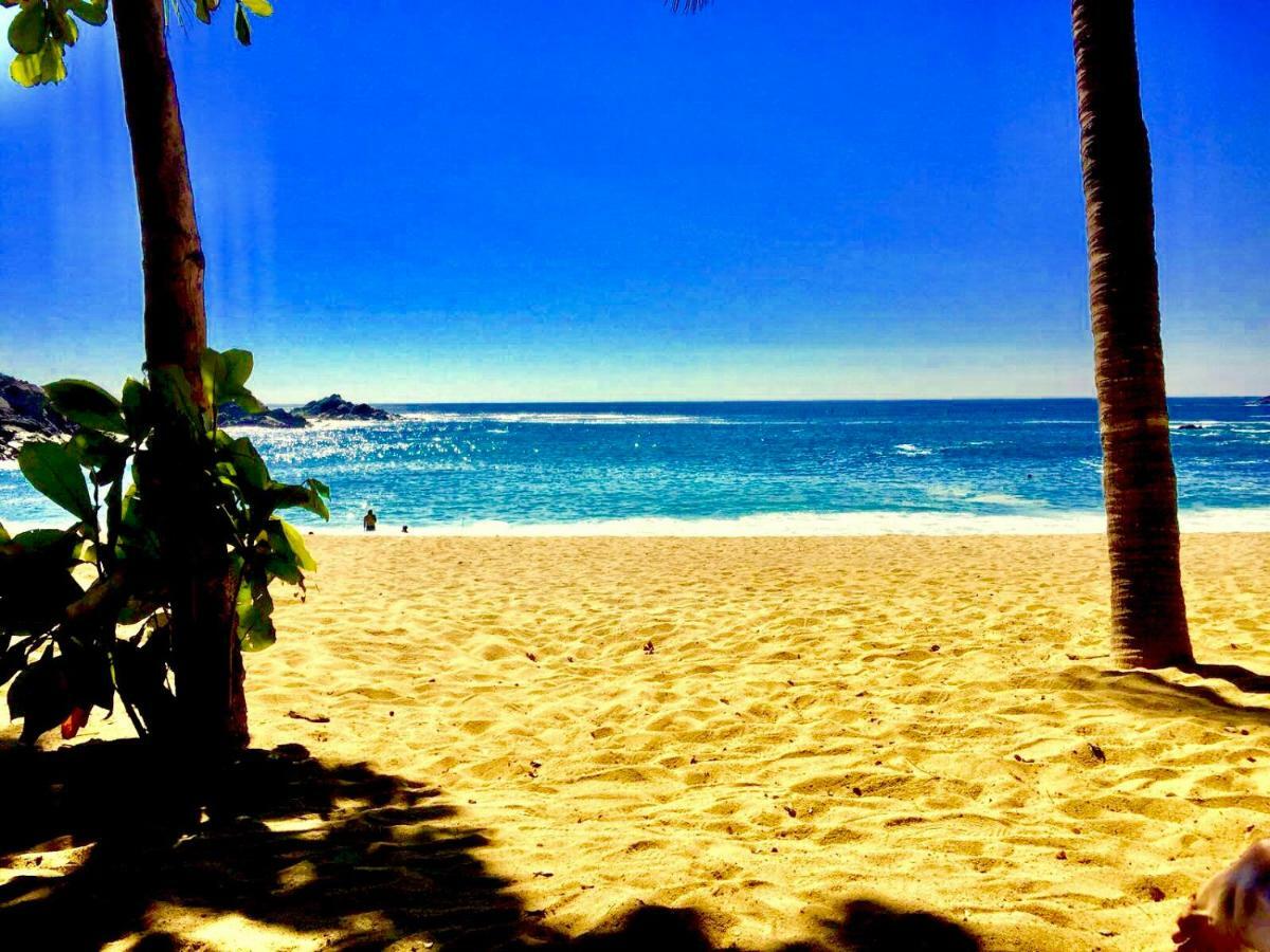 Exclusivo Bungalow Con Playa Semi-Privada, Alberca Vista Infinita Al Oceano Pacifico, Playa Zipolite-Mazunte, 8 Hermosas Playas Cercanas, Vive Experiencias Inolvidables En Este Paraiso En Las Costas De Oaxaca, Nomadas Digitales Starlink Wifi 203 Mbps Villa