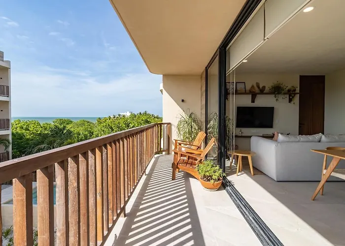 Hermoso Departamento Con Vista Al Mar