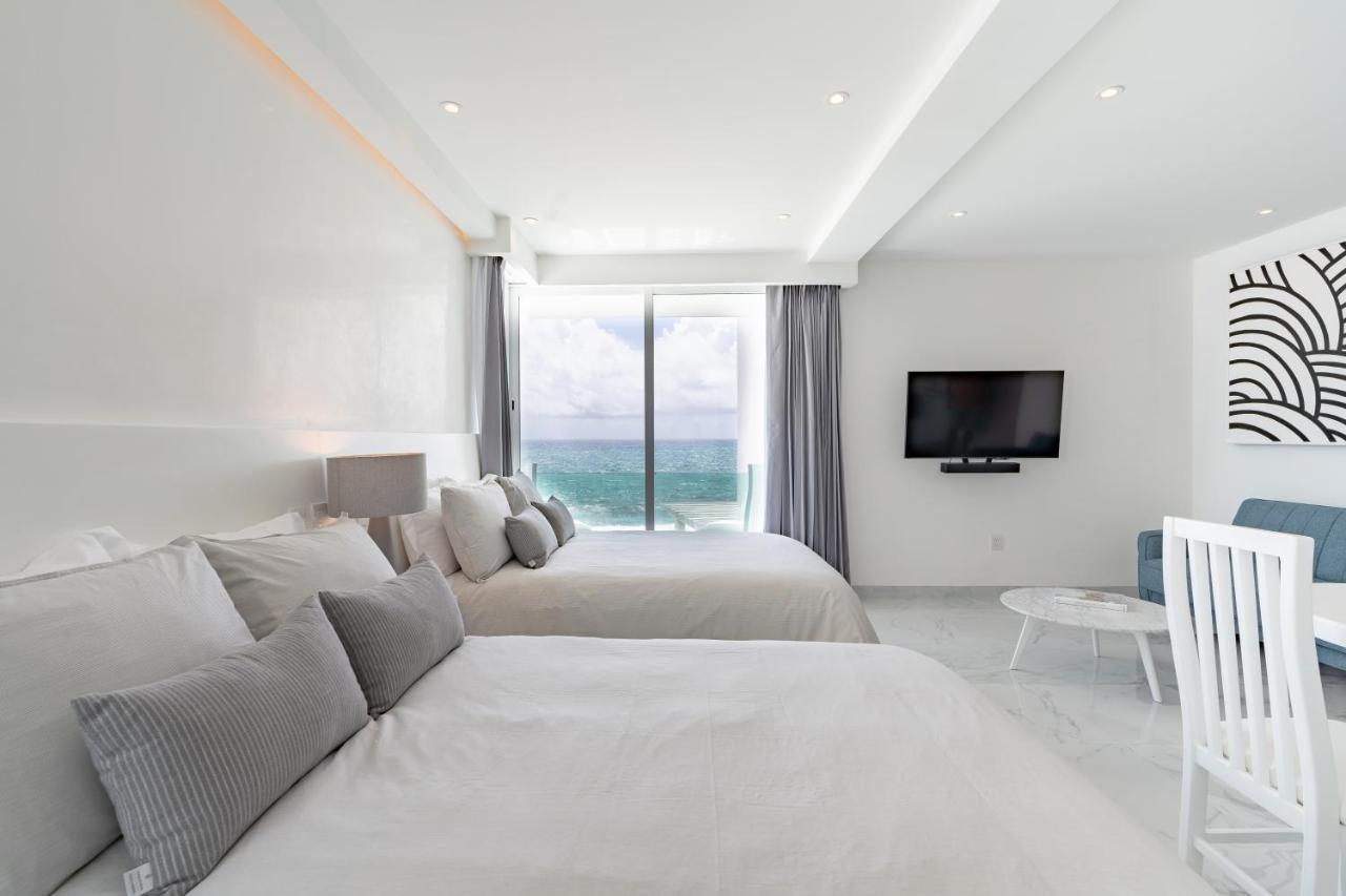 Beachfront Deluxe -best Ocean View, With Beach, Gym And * Cancun