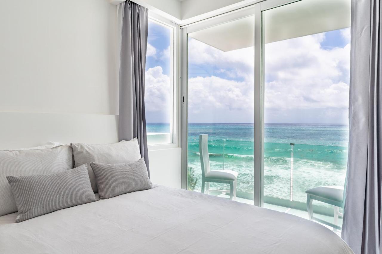 Beachfront Deluxe -best Ocean View, With Beach, Gym And * Cancun