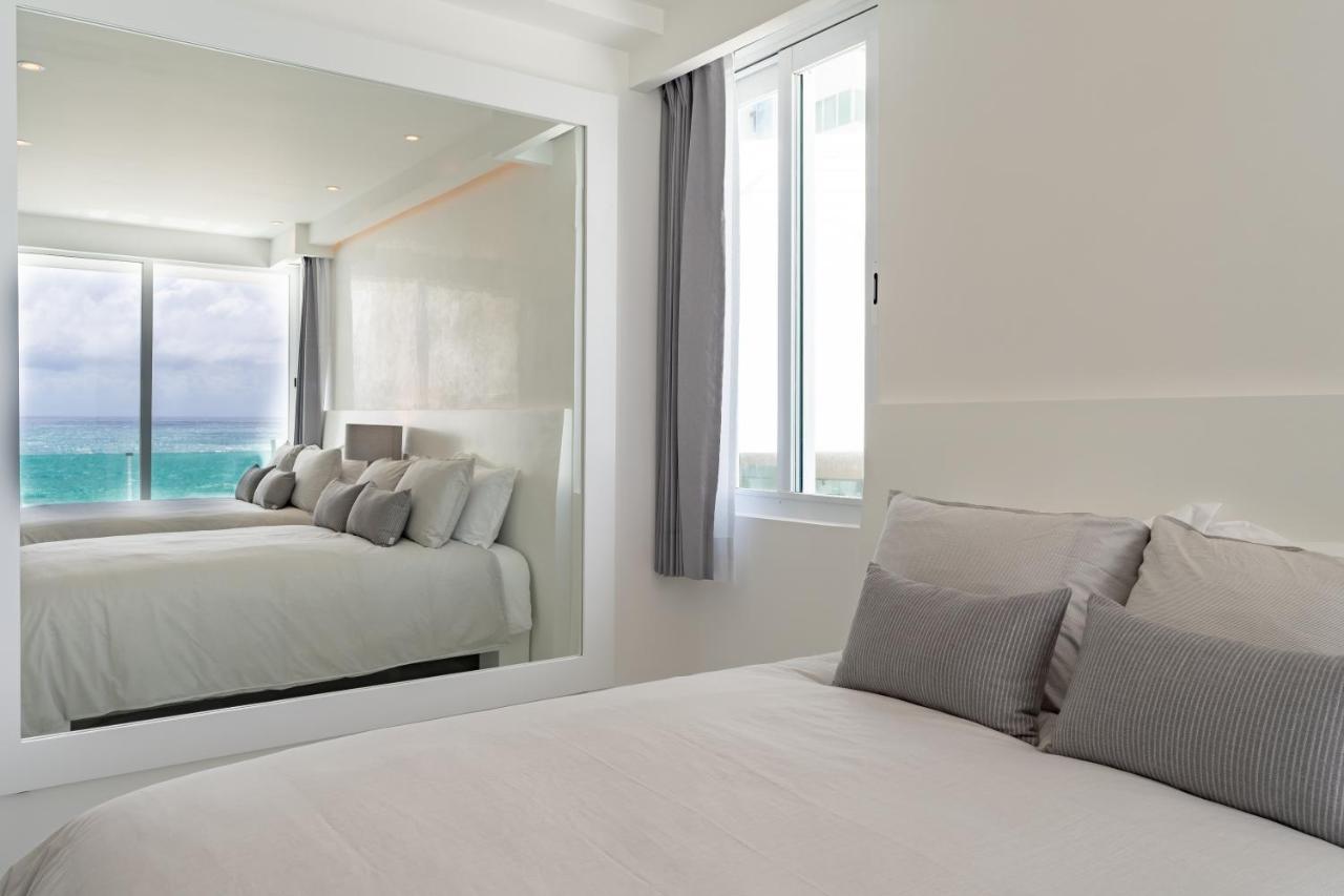 Beachfront Deluxe -best Ocean View, With Beach, Gym And Apartment Cancun