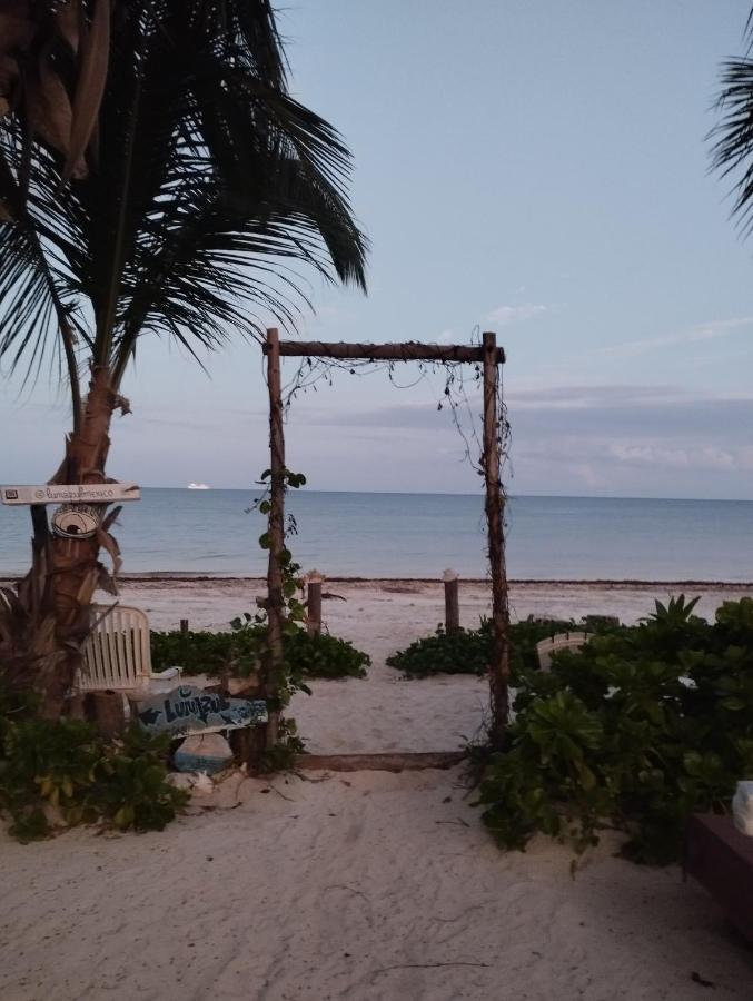 Lodge Lunazul Eco-cabana Frente Al Mar Mahahual