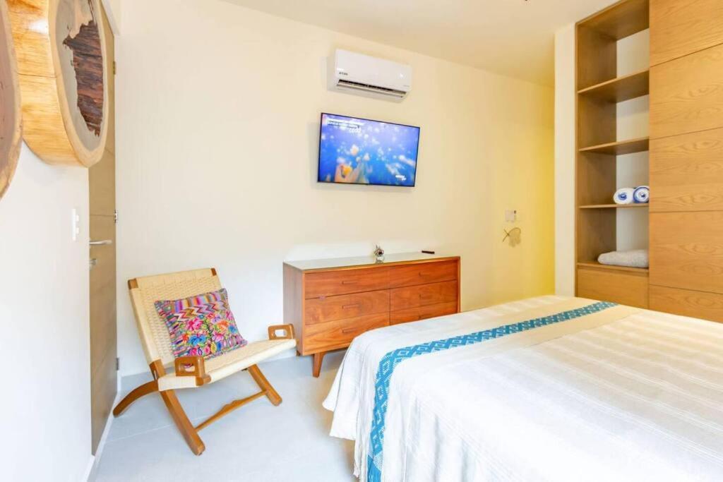 Tortuga Azul Private Terrace Rooftop Pool W Bbq Access 11 Pools Free Club Apartment Akumal