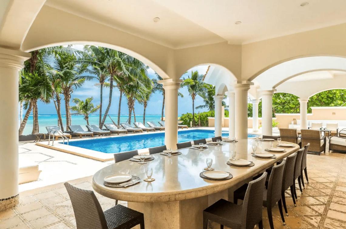 Beachfront Hacienda Soliman Bay By Tripintravel Villa *