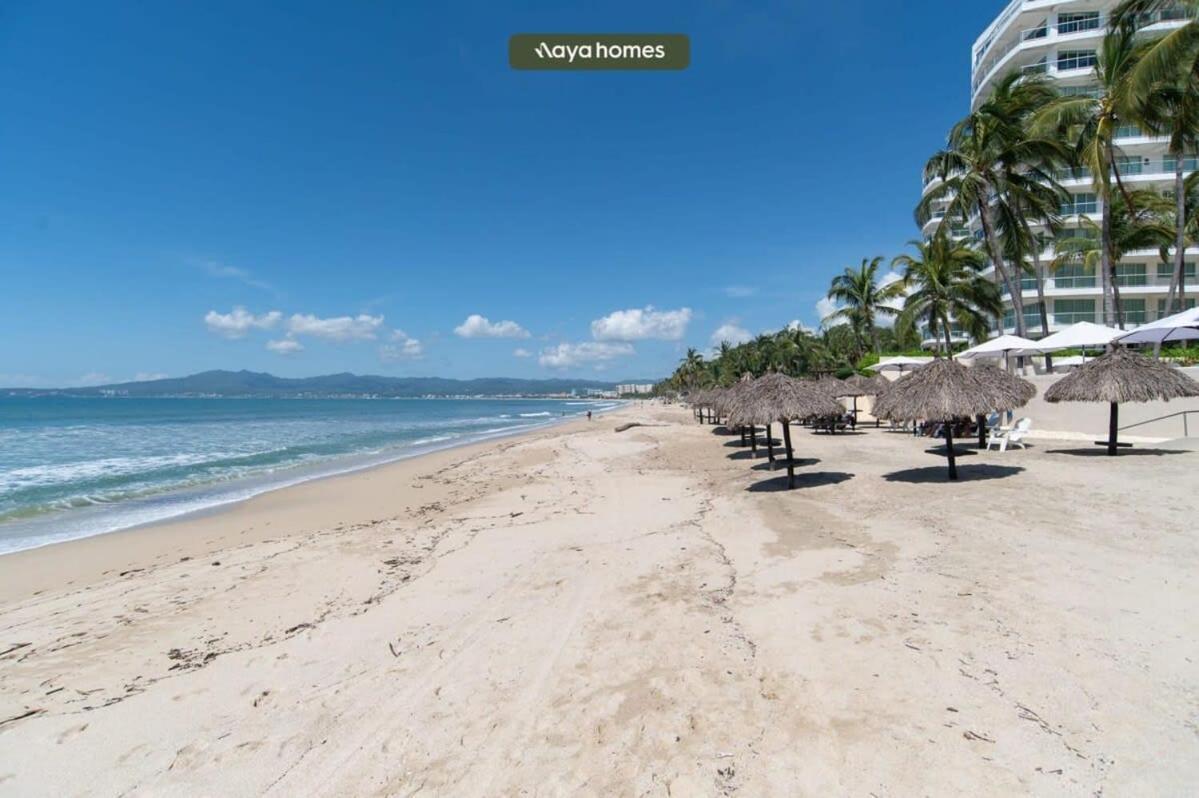 Apartment Beachfront 2br W/ Pool - Blue Flag Nuevo Vallarta