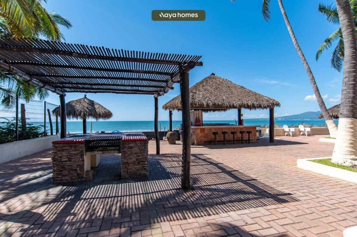 Apartment Beachfront 2br W/ Pool - Blue Flag *
