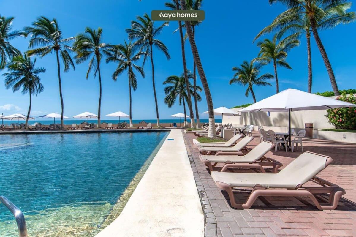 Beachfront 2br W/ Pool - Blue Flag Nuevo Vallarta