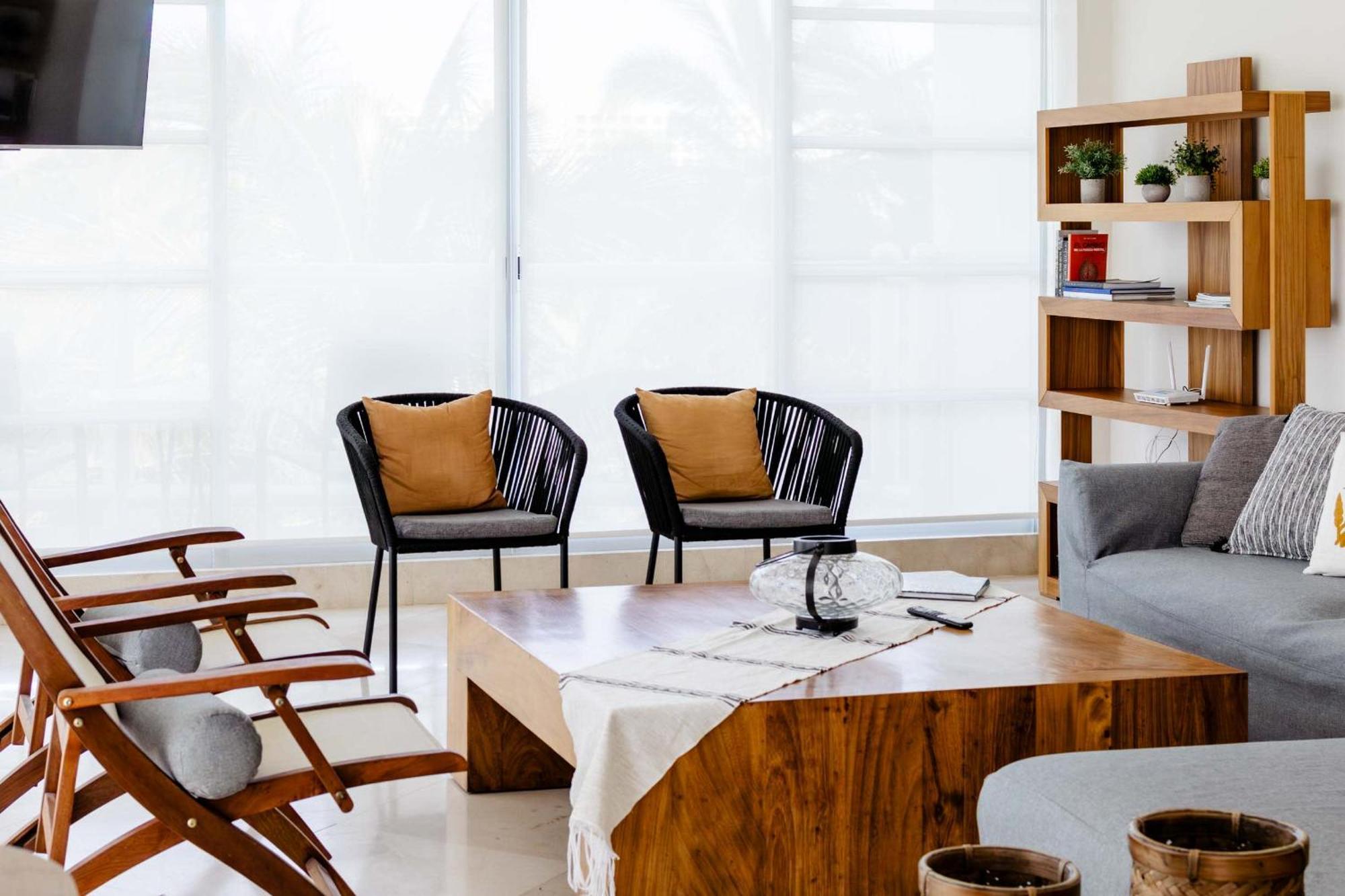 Modern Corner Seibal - Vidanta Apartment Nuevo Vallarta