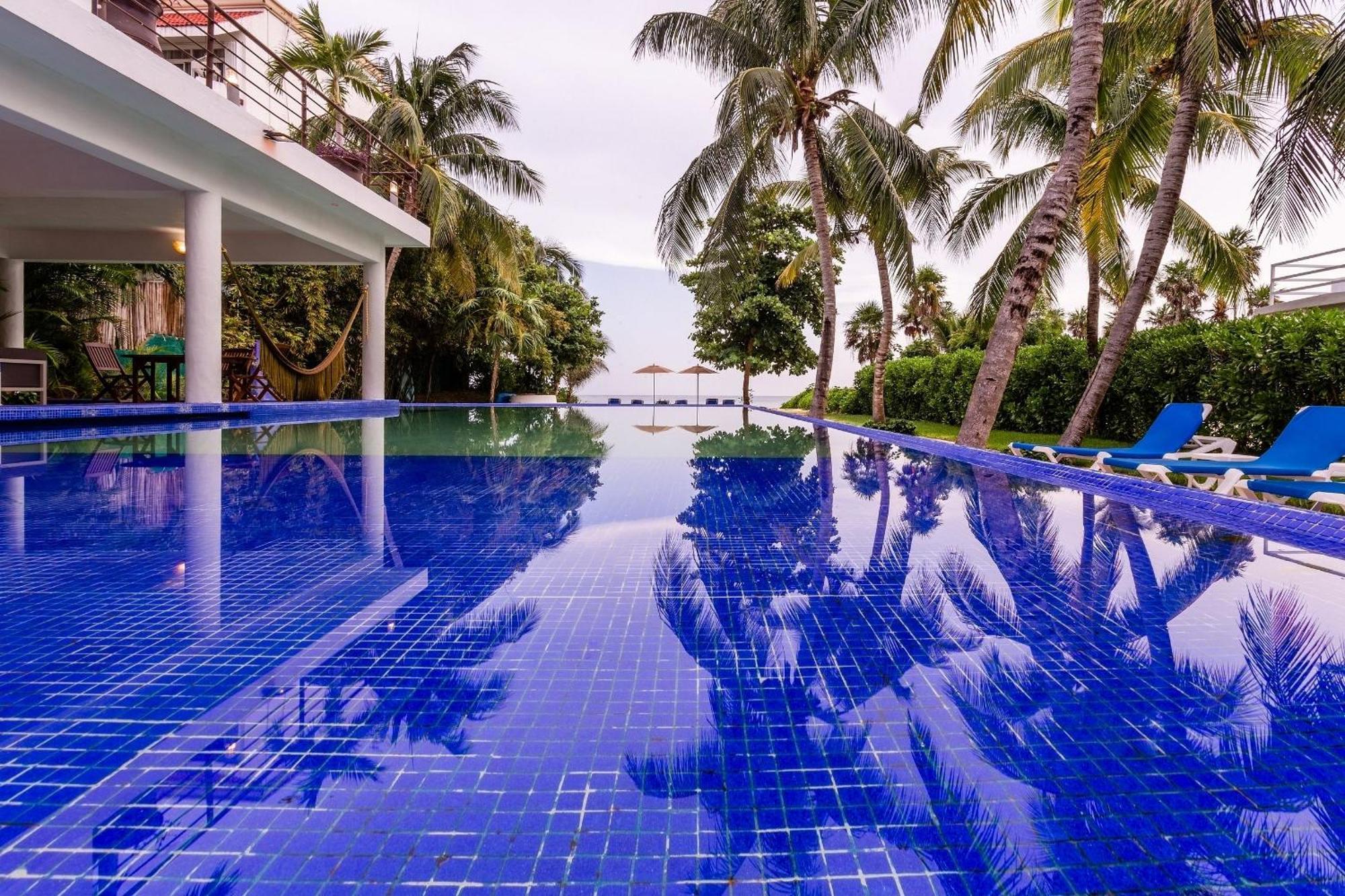 13bdr Bellamar - Private Chef - Beachfront - Weddings-business Retreats-golf-family Resort Akumal