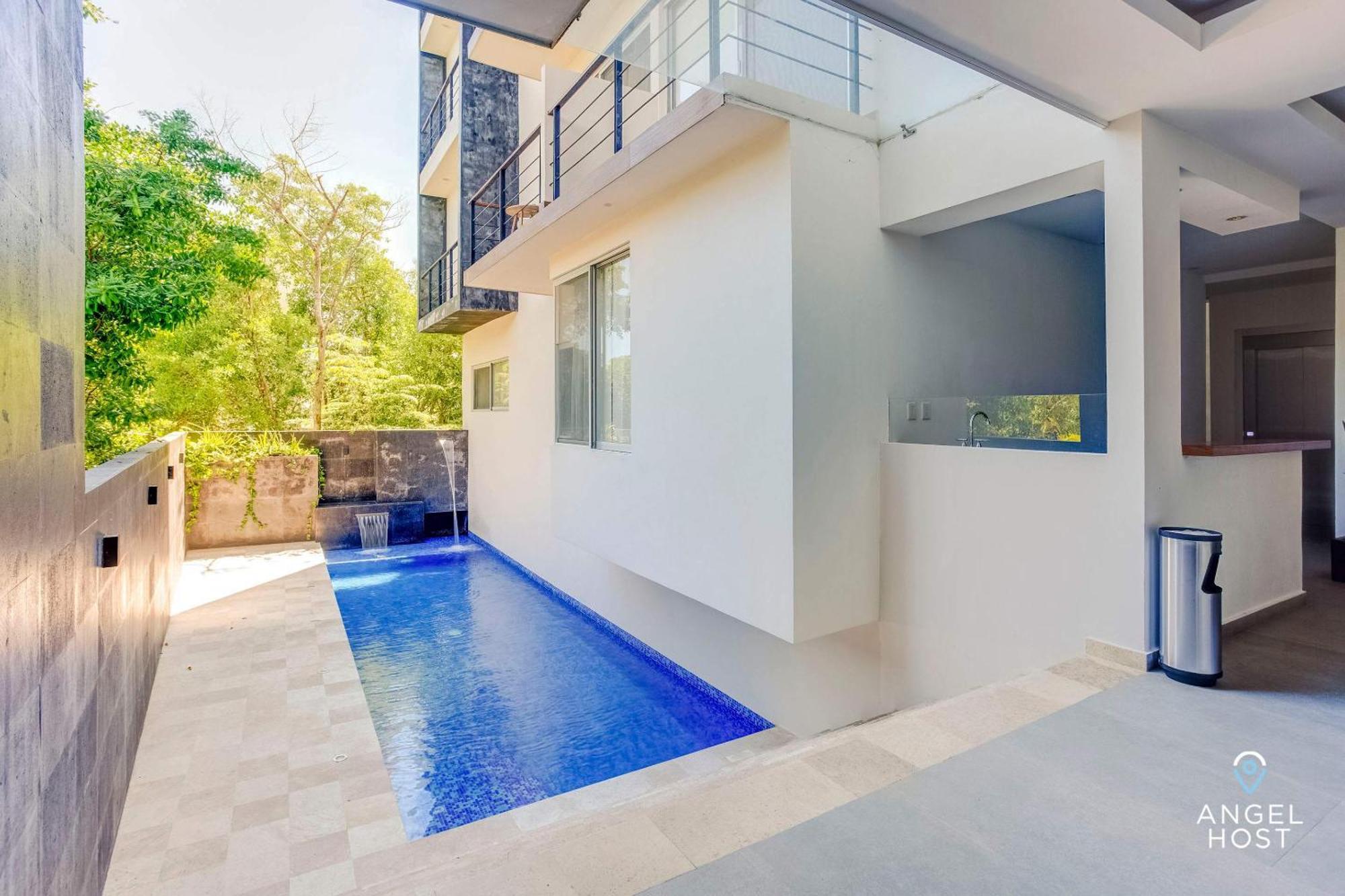 Jungle & Ocean View Condos, 2 Shared Pools & Rooftop Holiday home Playa del Carmen