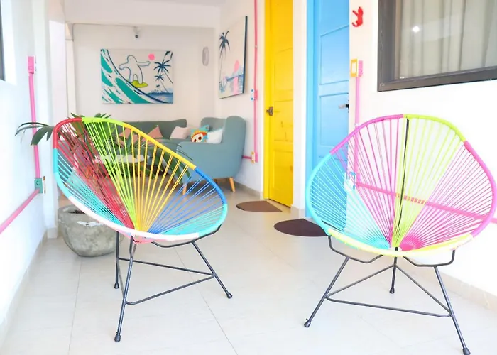 Hotel Casa Mandarine , Amazing Private Rooms W Balcony, Rooftop, Hammocks, Ac, Smartv, 100Mbs!