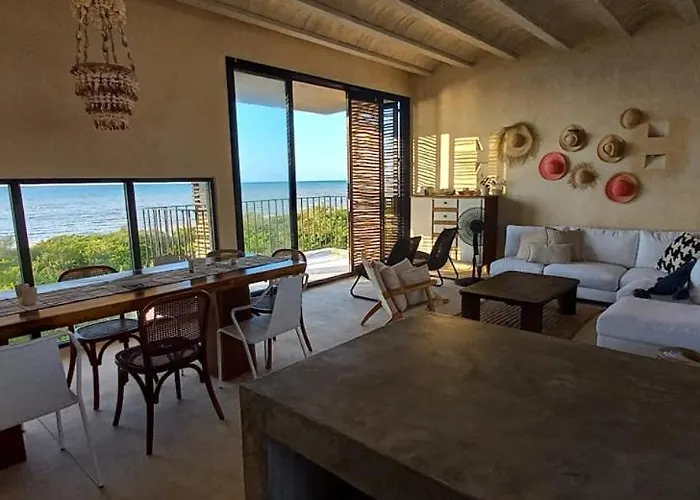 Kuka Casa De Playa Linda Villa Al Frente Del Mar