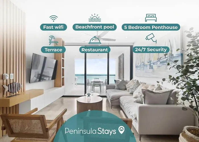 Siela 4 Bedroom Beachfront Apartment