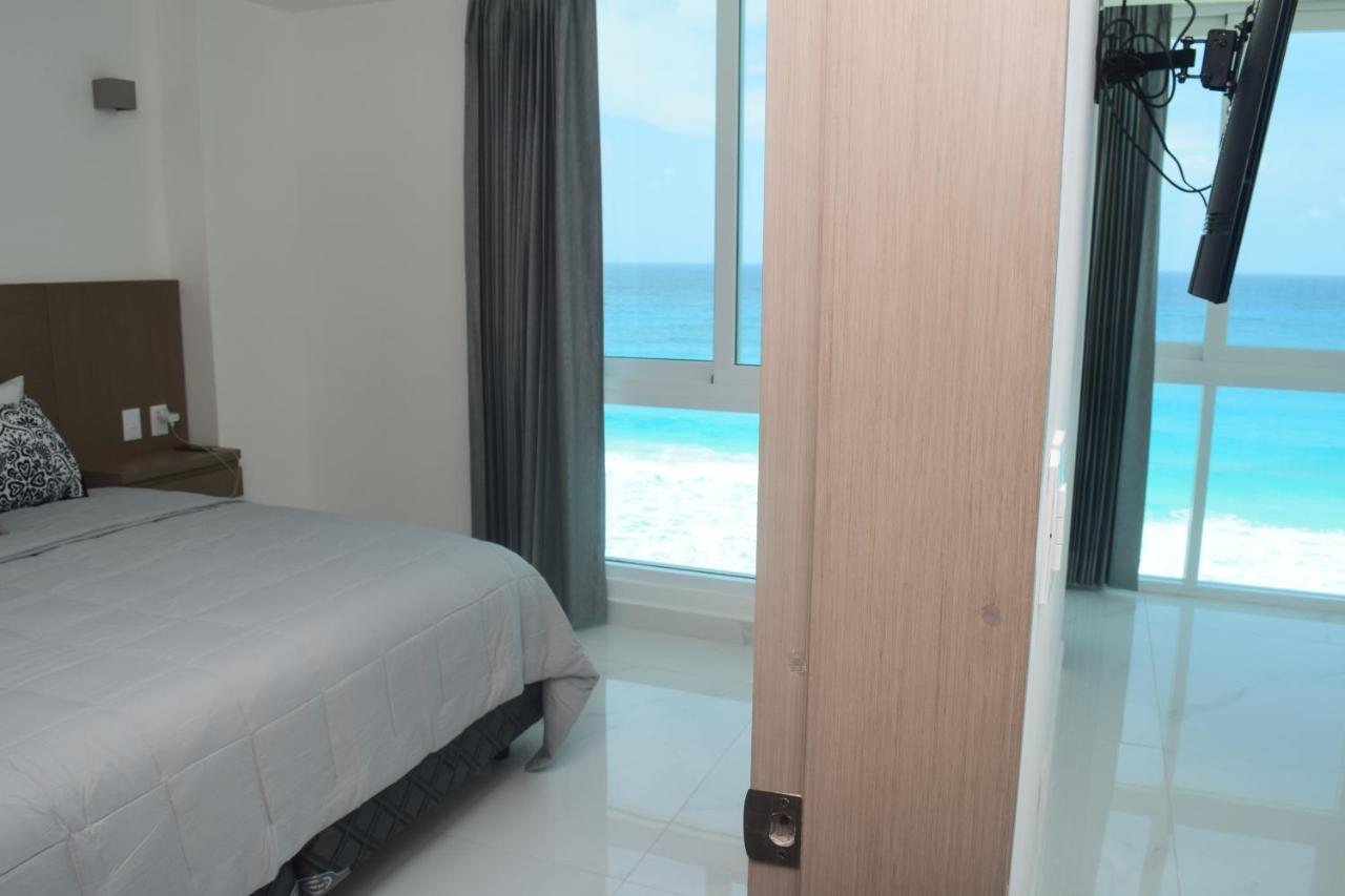 Apartment Nuevo Estudio A Pie De Playa, Vistas Increibles, Alberca, Gym Jacuzi, Seguridad, 3503