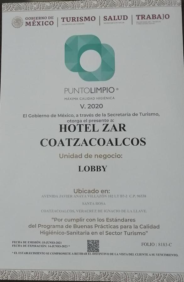 Zar 3* Coatzacoalcos