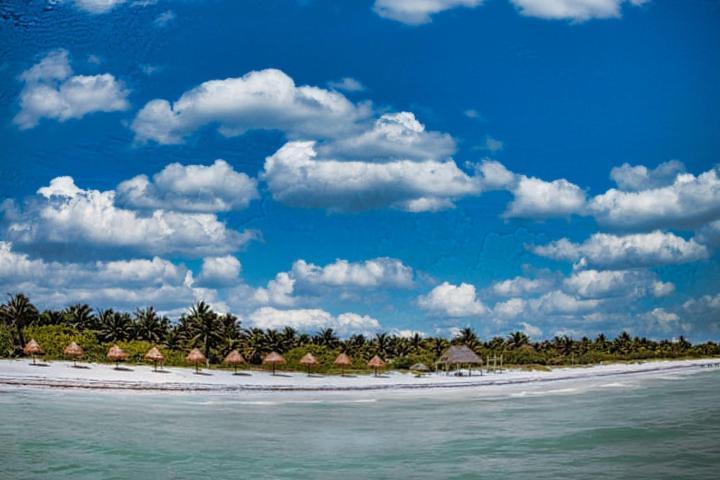 Beachfront Hacienda Del Cuyo El Cuyo