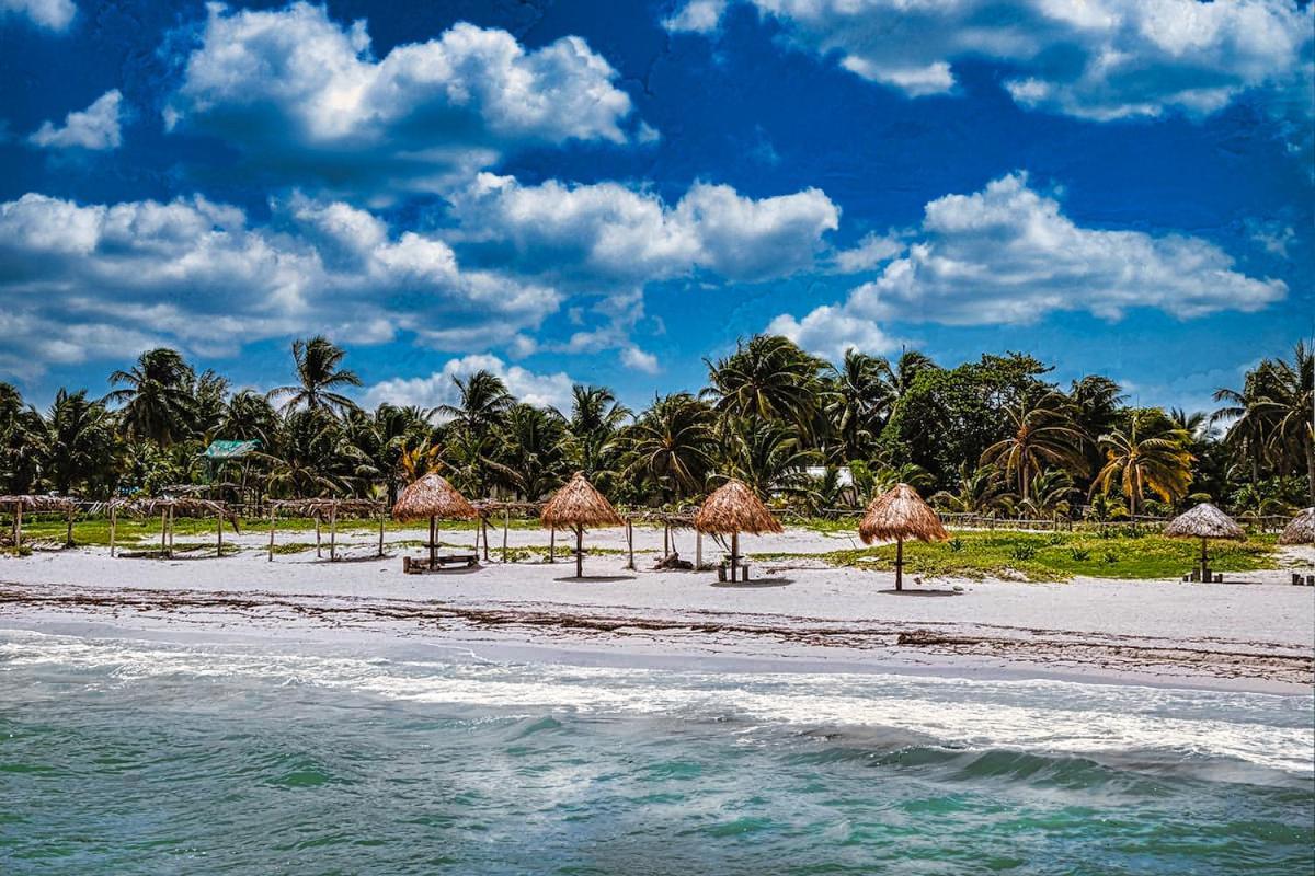 Beachfront Hacienda Del Cuyo El Cuyo