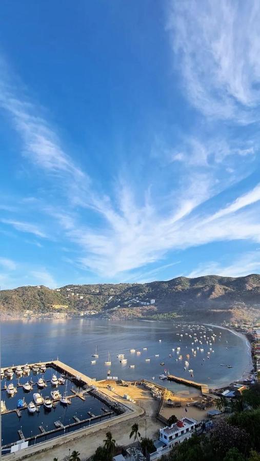 En Cabo Marques Diamante, Departamento Con Vistas Al Mar Y Atardeceres Espectaculares, Cerca Esta La Playa Al Nivel De La Caseta Del Condominio De Pto Marquez, Enfrente, Wifi, Restaurante, Albercas, 6 Personas Apartment *