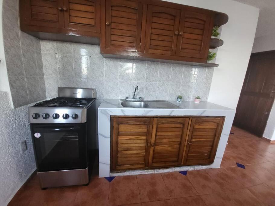 2 With Private In Puerto Juarez Apartment *