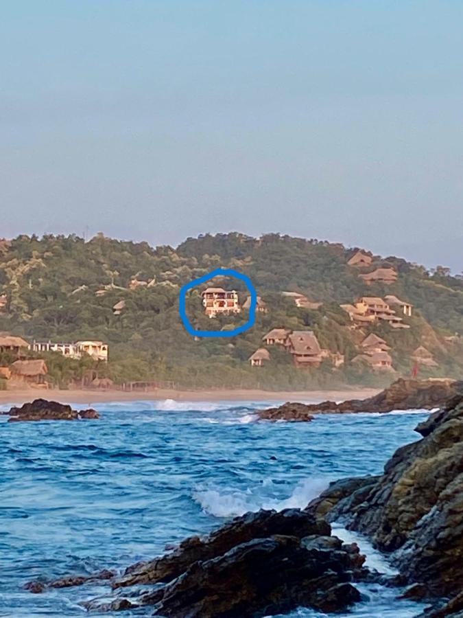 Homestay Casa Alegria - Wow Views, Sunset, Beach, Pool, Parking San Agustinillo