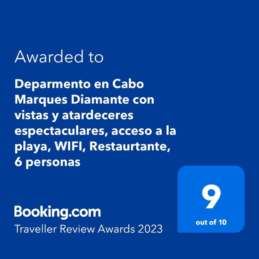 En Cabo Marques Diamante, Departamento Con Vistas Al Mar Y Atardeceres Espectaculares, Cerca Esta La Playa Al Nivel De La Caseta Del Condominio De Pto Marquez, Enfrente, Wifi, Restaurante, Albercas, 6 Personas Apartment