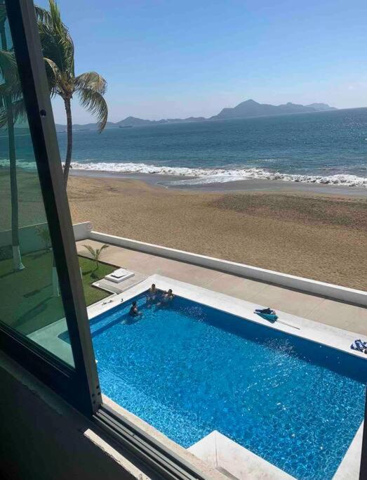 Bonito Departamento A Pie De Playa En Apartment Manzanillo