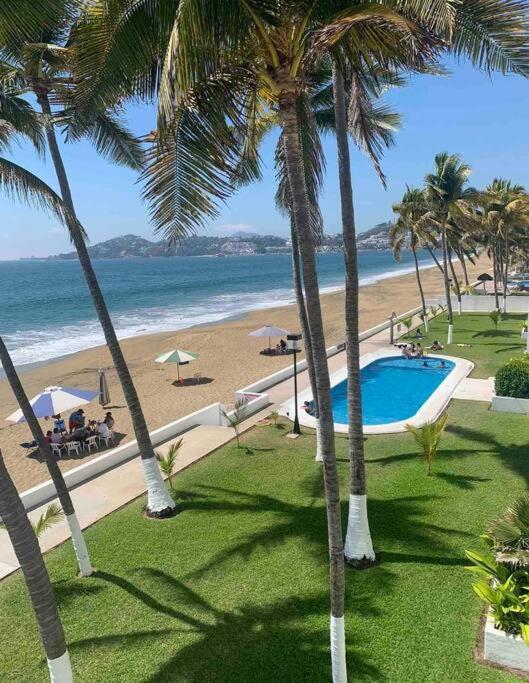 Bonito Departamento A Pie De Playa En Apartment Manzanillo