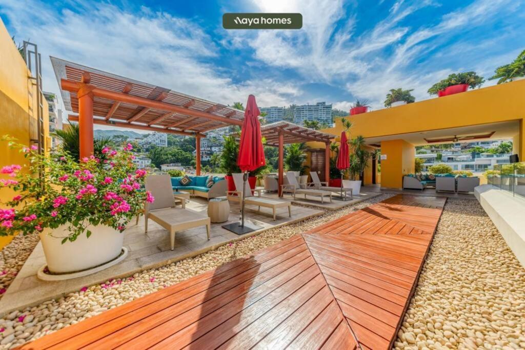 Chic W/rooftop Pool - Ocean View - King Bed Puerto Vallarta