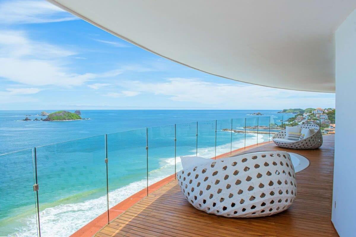 Beachfront Luxe Penthouse Private Pool And Tub Apartment *