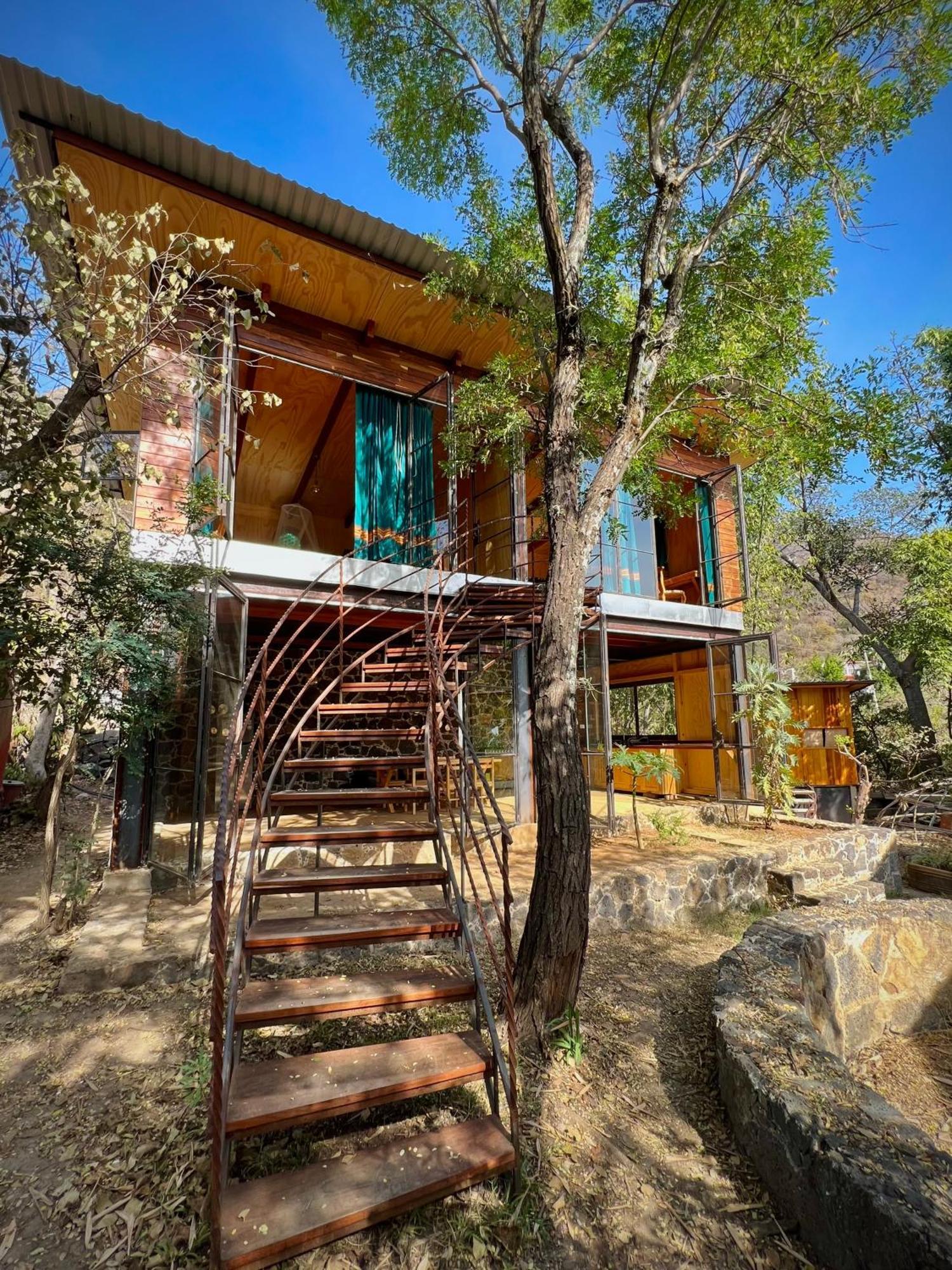 Santuario Ave Fenix-cabanas Country house Tepoztlan