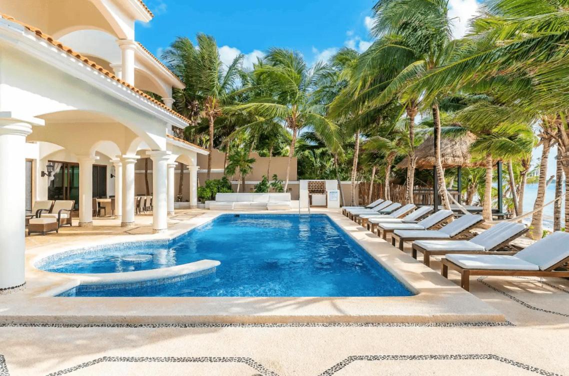 Beachfront Hacienda Soliman Bay By Tripintravel Villa *