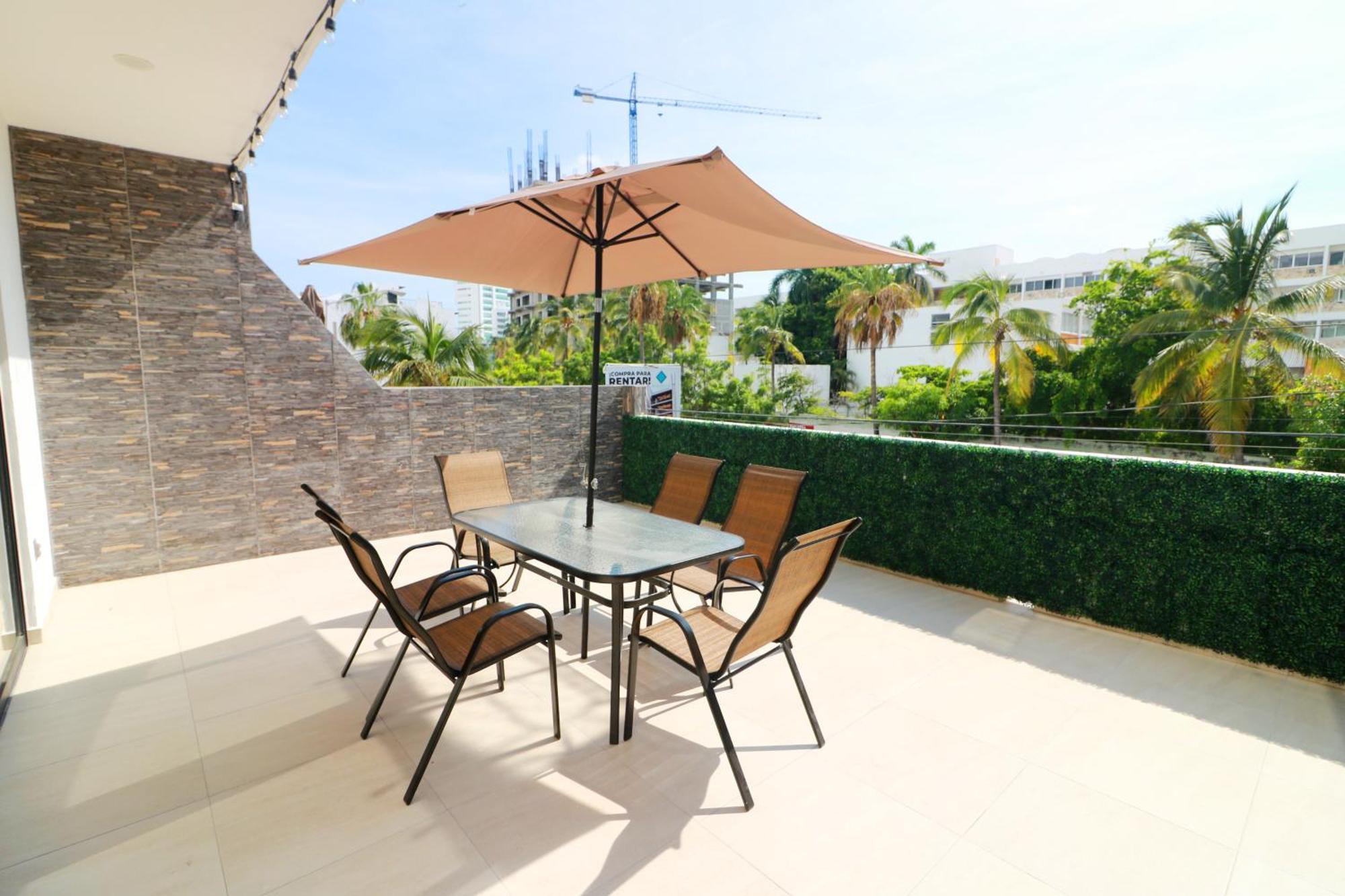 Apartment Departamento Con Terraza Privada Y Alberca A 1 Cuadra Del Malecon - Flamingo 102 *