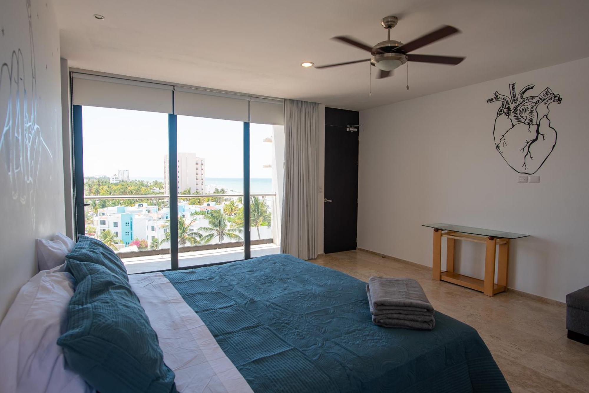 97984 Ocean Views From All The Bedrooms Of This Deluxe Beachfront Condo, Paradise Chicxulub