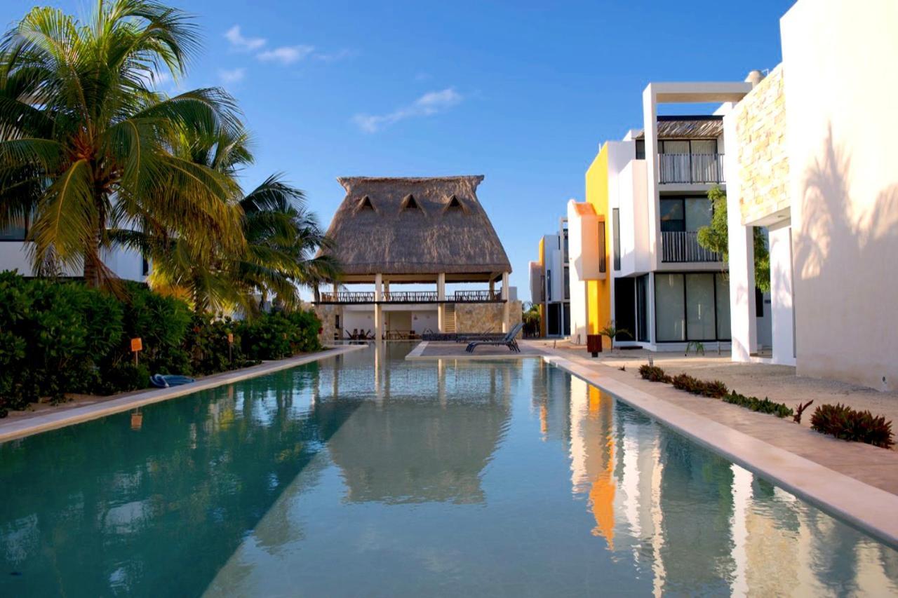 Chic Mexican Style Kookay, Beach Club Pool Villa Telchac Puerto