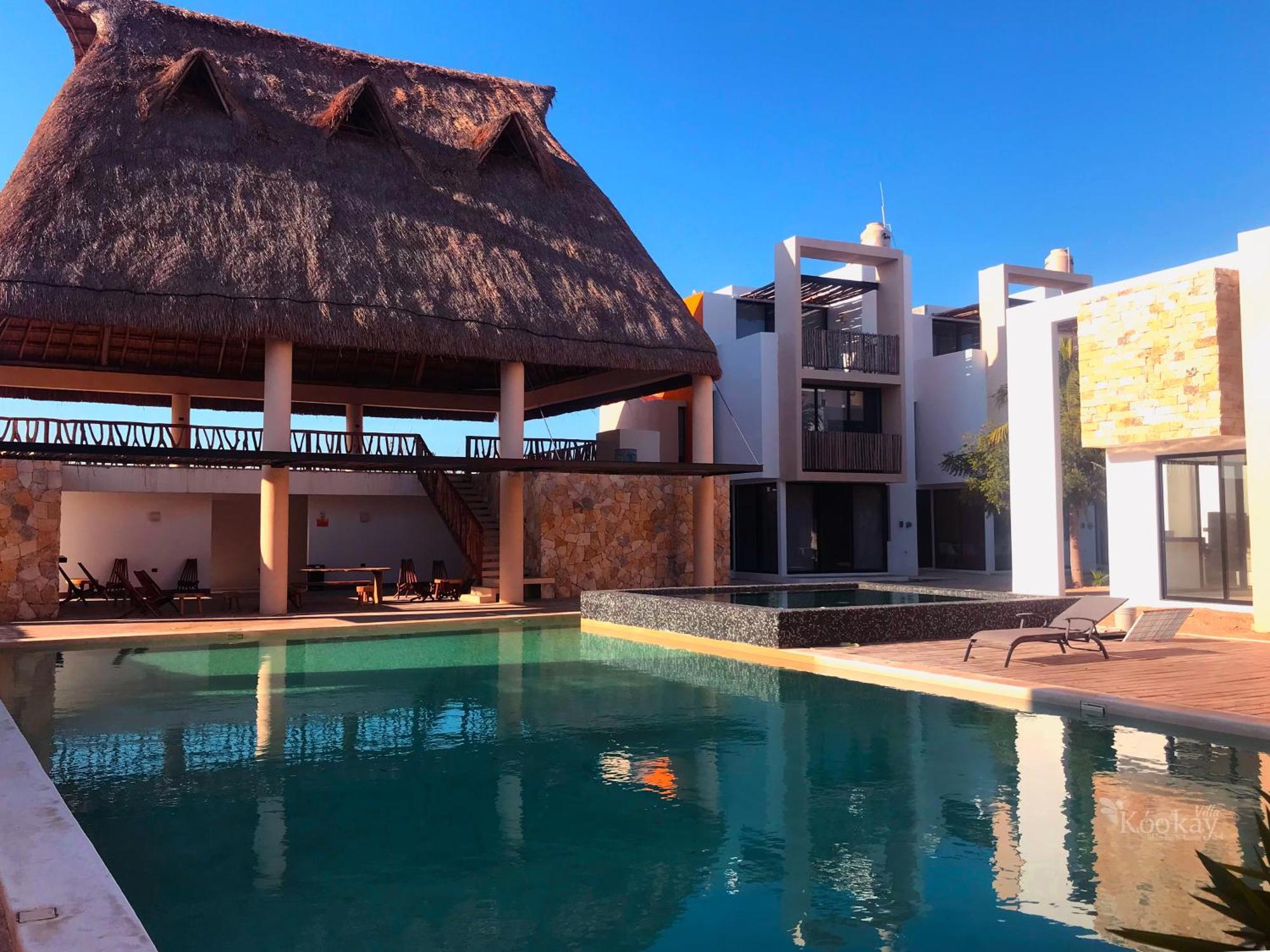 Chic Mexican Style Kookay, Beach Club Pool Villa