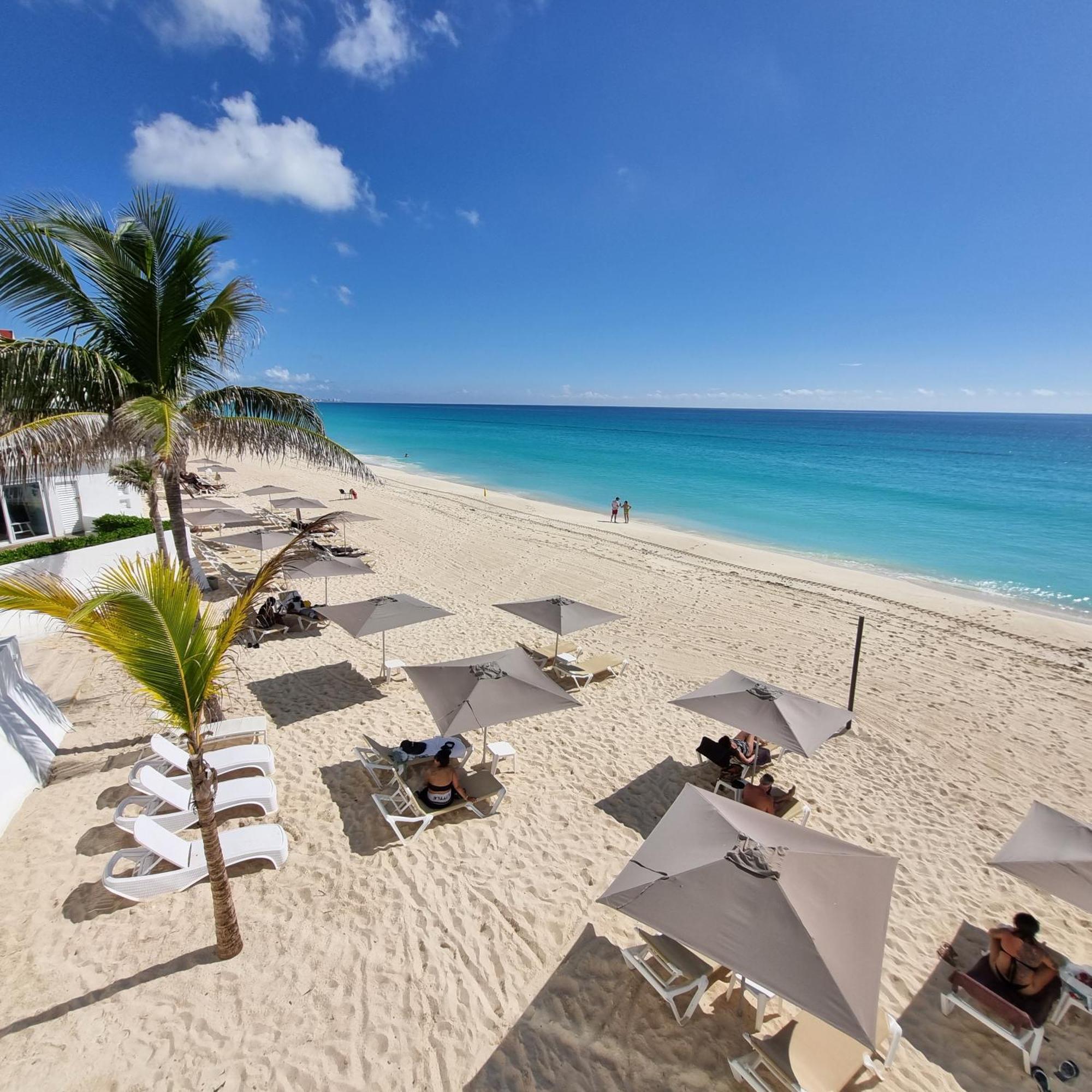 Apartment Estudio A Pie De Playa, Increibles Vistas, Amanecer, Atardecer, Balcon, Gym, Jacuzi, 1807 Cancun