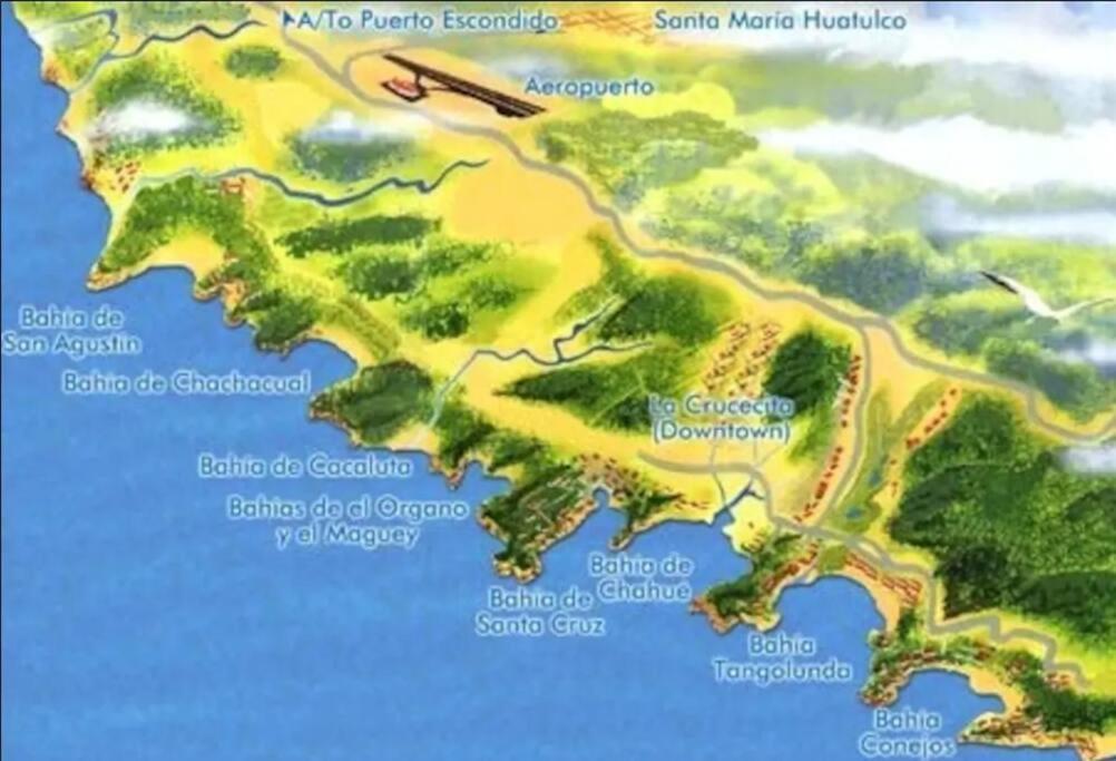 Super Casa, La Mejor Vista De Huatulco Tangolunda