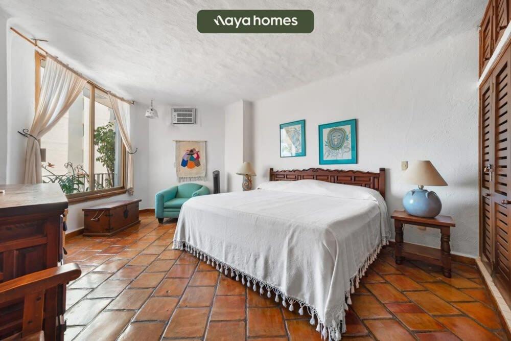 Ocean View 2br Condo-balcony-beach-pool * Puerto Vallarta