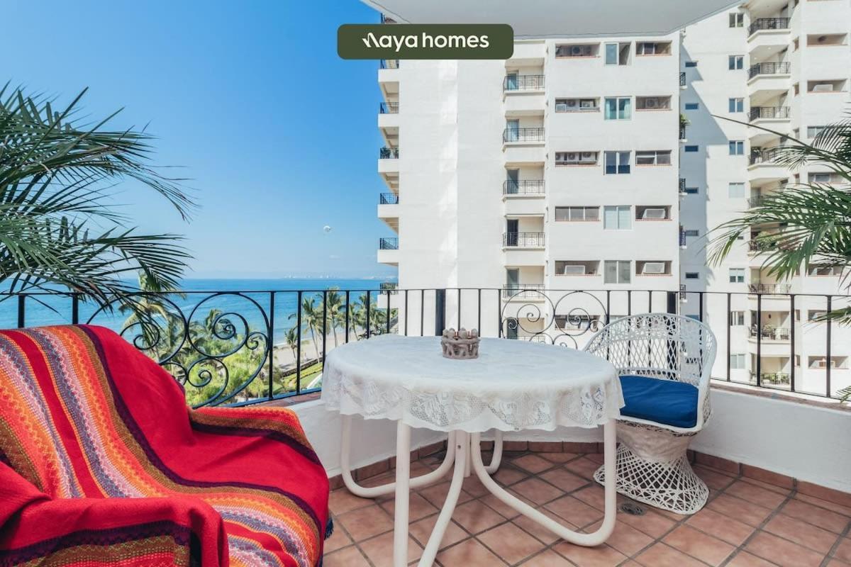 Ocean View 2br Condo-balcony-beach-pool * Puerto Vallarta