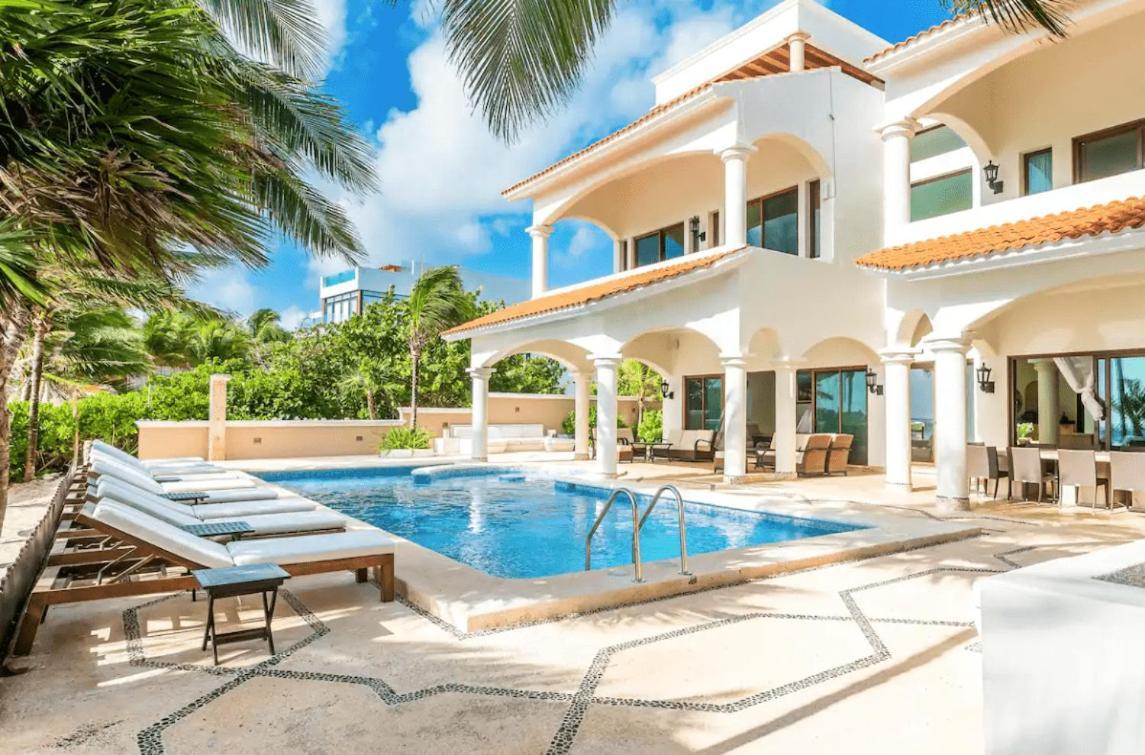 Beachfront Hacienda Soliman Bay By Tripintravel Villa